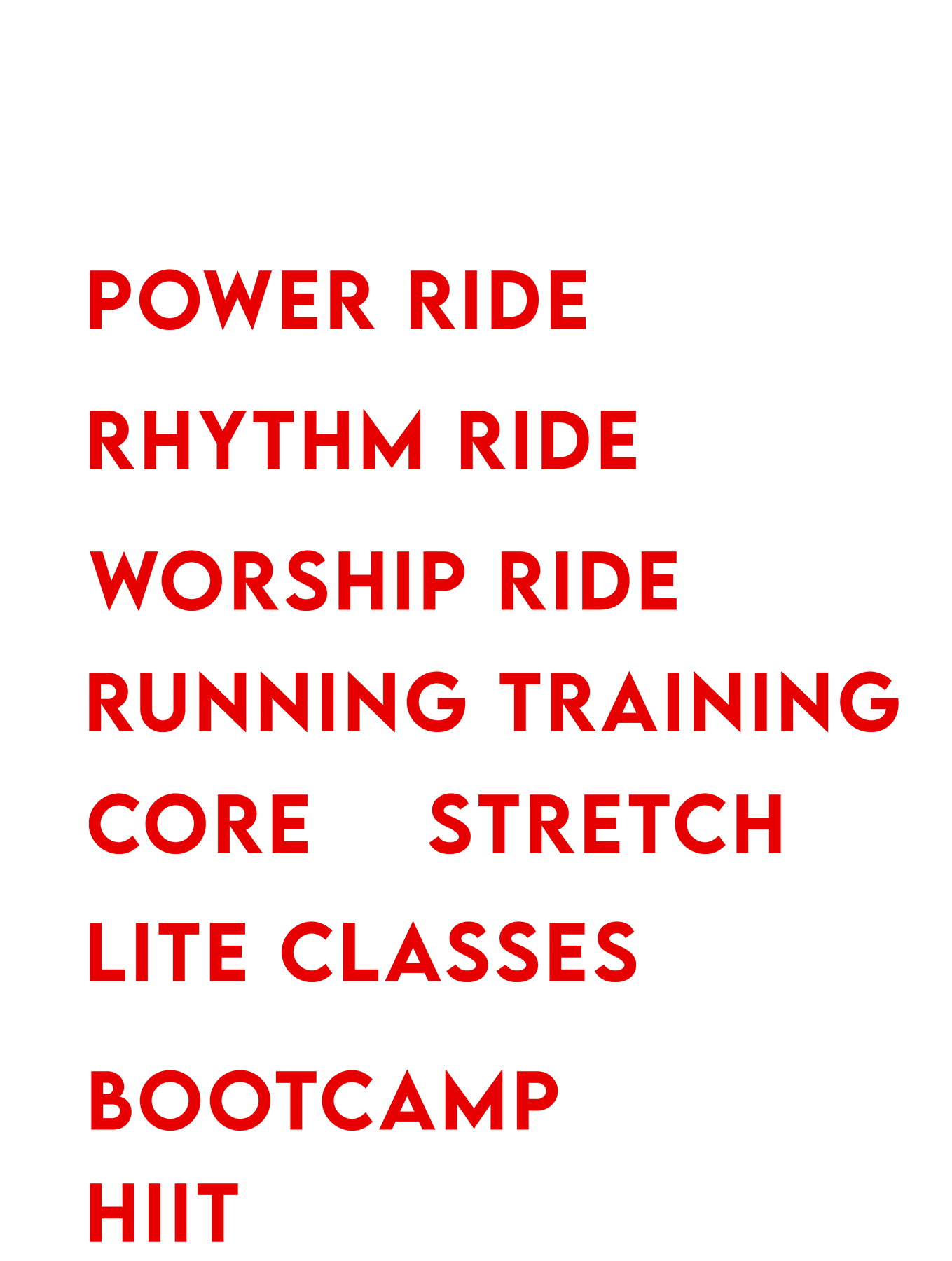 class list
